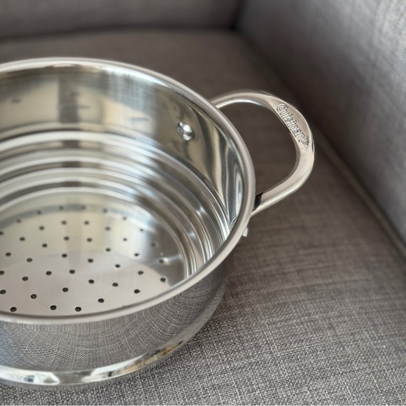 20 in Steamer Insert From Cuisinart Chef's Classic Steel Collection 77-17N, New - Picture 7 of 8